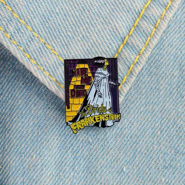新品 フランケンシュタインの花嫁 ピンブローチ < 男性アクセサリー/時計  新品 フランケンシュタインの花嫁 ピンブローチ < 男性アクセサリー/時計の