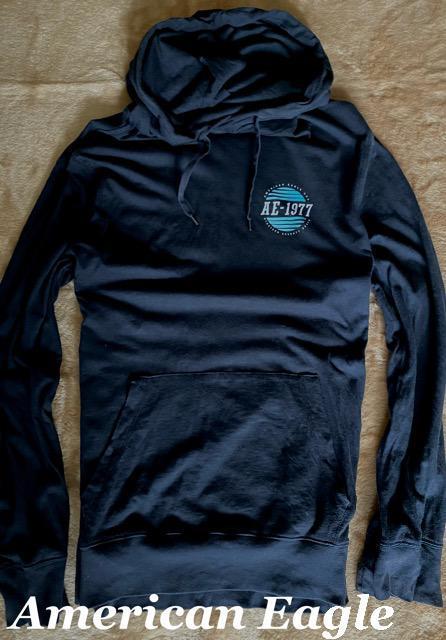 【American Eagle】アメリカンイーグル Vintage バックプリント プルオーバーパーカー US−L/Black < ブランド 【American Eagle】アメリカンイーグル Vintage バックプリント プルオーバーパーカー US−L/Black < ブランドの