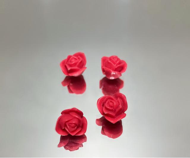 立体ローズ 薔薇バラ●赤レッド●ビーズ ビジュー●ハンドメイド手作り アクセサリー ピアス ネックレス ネイル レジン フラワー花 < ペット/手芸/園芸 立体ローズ 薔薇バラ●赤レッド●ビーズ ビジュー●ハンドメイド手作り アクセサリー ピアス ネックレス ネイル レジン フラワー花 < ペット/手芸/園芸の