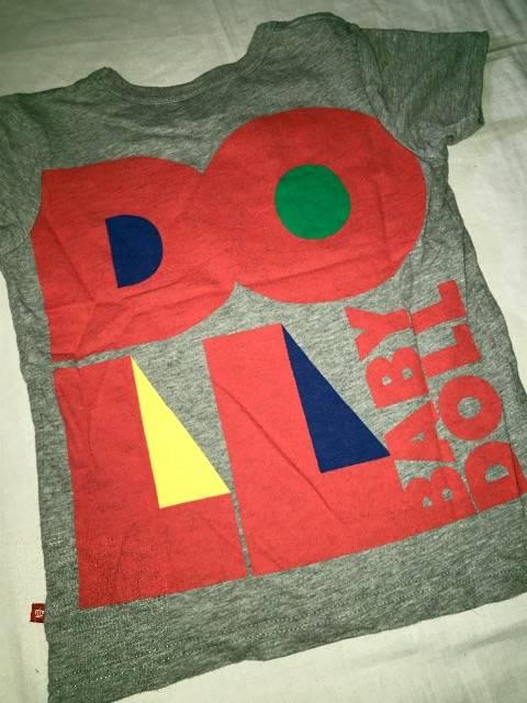 #BABY DOLL#前後デカロゴTシャツ120 ベビードール  重ね着にも < ブランド  #BABY DOLL#前後デカロゴTシャツ120 ベビードール  重ね着にも < ブランドの
