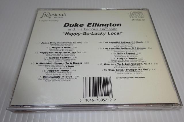 デューク・エリントン★Happy Go Lucky Local★Duke Ellington★2枚同梱270円 < CD/DVD/ビデオ  デューク・エリントン★Happy Go Lucky Local★Duke Ellington★2枚同梱270円 < CD/DVD/ビデオの