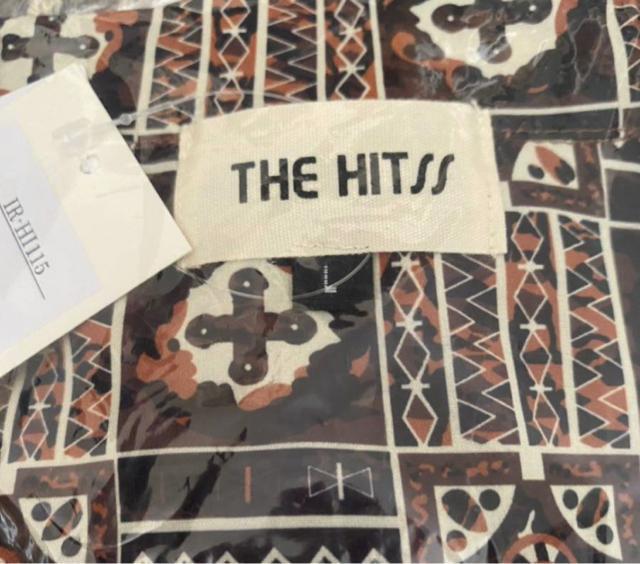 【THE HITSS】ポリドレープ ルーズフィット 総柄 オープンカラーシャツ/開襟アロハシャツ☆ < 男性ファッション  【THE HITSS】ポリドレープ ルーズフィット 総柄 オープンカラーシャツ/開襟アロハシャツ☆ < 男性ファッションの