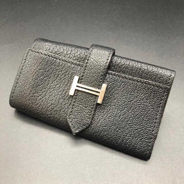 即決 HERMES エルメス 4連 キーケース ブラック < ブランド  即決 HERMES エルメス 4連 キーケース ブラック  < ブランドの