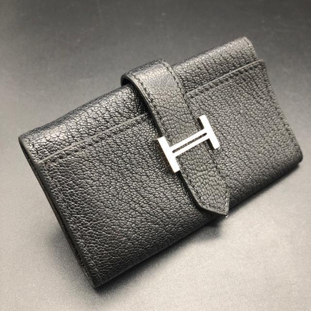 即決 HERMES エルメス 4連 キーケース ブラック < ブランド  即決 HERMES エルメス 4連 キーケース ブラック < ブランドの