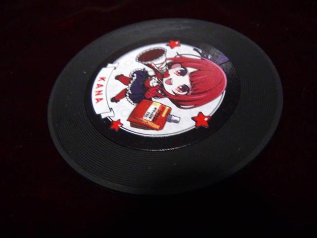 アリナミンのオリジナルレコードコースター非売品KANA !。 < アニメ/コミック/キャラクター  アリナミンのオリジナルレコードコースター非売品KANA !。 < アニメ/コミック/キャラクターの