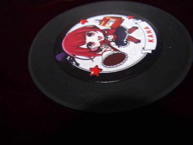 アリナミンのオリジナルレコードコースター非売品KANA !。 < アニメ/コミック/キャラクター  アリナミンのオリジナルレコードコースター非売品KANA !。 < アニメ/コミック/キャラクターの