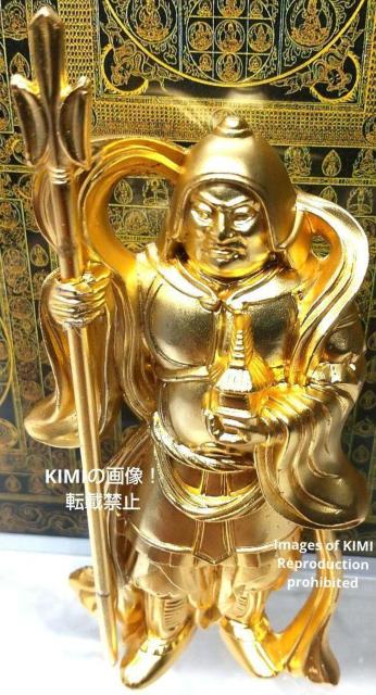 毘沙門天 仏像 合金製 高さ10cm 名仏師 牧田秀雲作 精巧な造形美 ヴァイシュラヴァナ ヴァイシュラマナ 多聞天 北方天 仏教 < インテリア/ライフ  毘沙門天 仏像 合金製 高さ10cm 名仏師 牧田秀雲作 精巧な造形美 ヴァイシュラヴァナ ヴァイシュラマナ 多聞天 北方天 仏教 < インテリア/ライフの