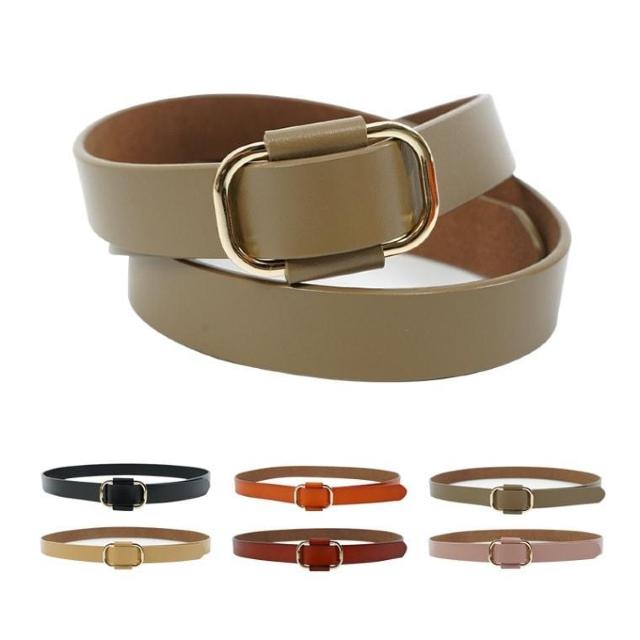 細ベルト レディース スクエアレザーベルト 本革 ゴールド サイズ調整 6色 高級感 かわいい おしゃれ < 女性ファッション 細ベルト レディース スクエアレザーベルト 本革 ゴールド サイズ調整 6色 高級感 かわいい おしゃれ < 女性ファッションの