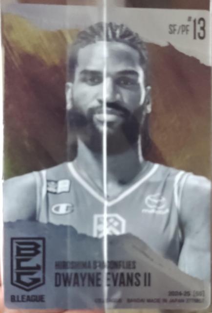 BLeagueウエハース 広島13ドウェインエバンス < トレーディングカード  BLeagueウエハース 広島13ドウェインエバンス < トレーディングカードの