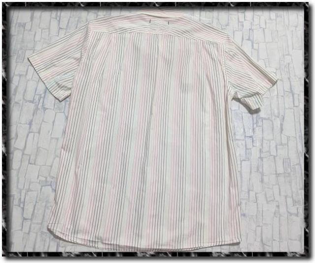 アールニューボールド マルチストライプ半袖シャツ 白 < ブランド アールニューボールド マルチストライプ半袖シャツ 白 < ブランドの