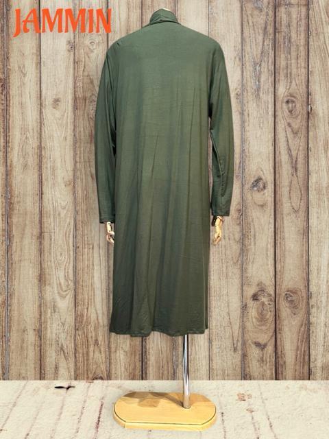 ストレッチロングカーディガン カーキ アジアン エスニック 羽織り ヒッピー < 女性ファッション ストレッチロングカーディガン カーキ アジアン エスニック 羽織り ヒッピー < 女性ファッションの