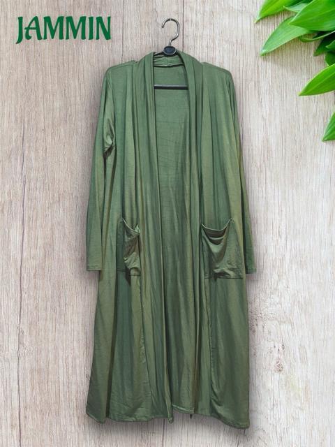 ストレッチロングカーディガン カーキ アジアン エスニック 羽織り ヒッピー < 女性ファッション ストレッチロングカーディガン カーキ アジアン エスニック 羽織り ヒッピー < 女性ファッションの