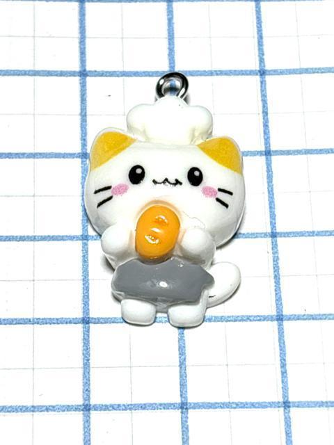 813 お料理ねこちゃん パン 1個 樹脂パーツ アクセサリーチャーム 猫 ネコ < ペット/手芸/園芸 813 お料理ねこちゃん パン 1個 樹脂パーツ アクセサリーチャーム 猫 ネコ < ペット/手芸/園芸の