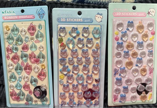 3枚セット しずくちゃん ちいかわ ボンボンドロップシール BONBOND 海外製品 < ホビー 3枚セット しずくちゃん ちいかわ ボンボンドロップシール BONBOND 海外製品 < ホビーの