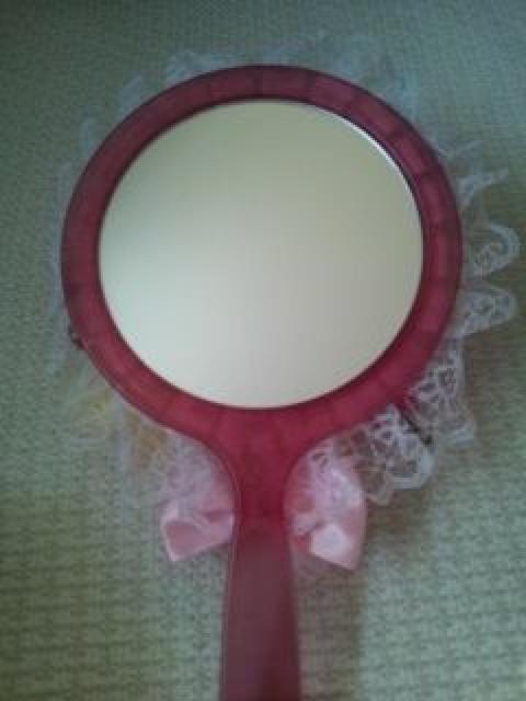 カメリア&クマ付きゴージャス手鏡◆ < 女性ファッション  カメリア&クマ付きゴージャス手鏡◆ < 女性ファッションの