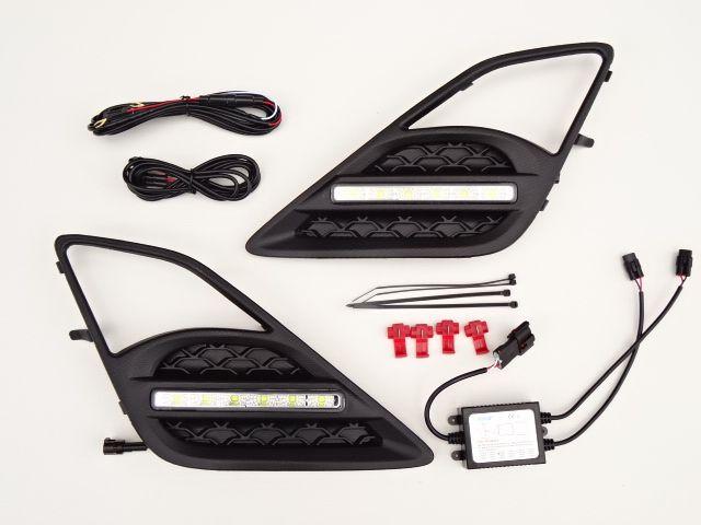 トヨタ 86 ハチロク スバル BRZ LED デイライト フォグランプカバー デイライト風 DRL < 自動車/バイク トヨタ 86 ハチロク スバル BRZ LED デイライト フォグランプカバー デイライト風 DRL < 自動車/バイク