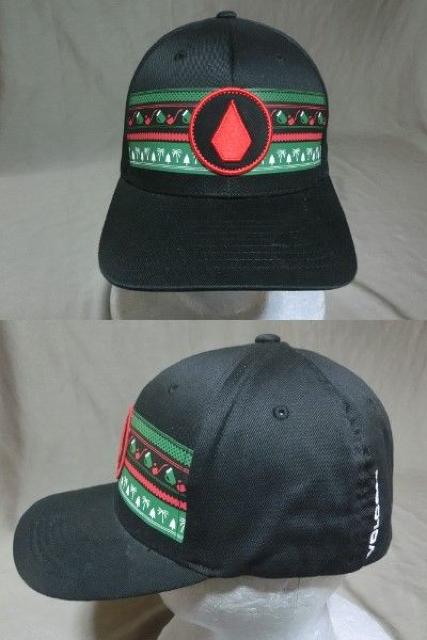 USA購入【VOLCOM】ボルコムストーンロゴ刺繍入りCAP黒 < ブランド  USA購入【VOLCOM】ボルコムストーンロゴ刺繍入りCAP黒 < ブランドの