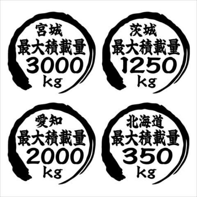 最大積載量  3000kg 筆丸 12センチ < 自動車/バイク 最大積載量  3000kg 筆丸 12センチ < 自動車/バイク