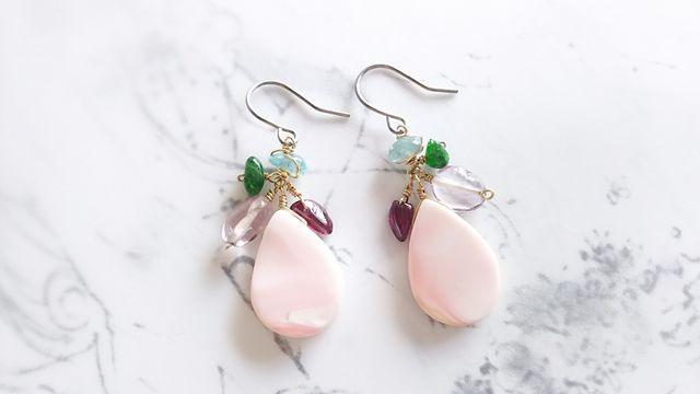 14kgf*クイーンコンクシェルのピアス* 19014 < 女性アクセサリー/時計 14kgf*クイーンコンクシェルのピアス* 19014 < 女性アクセサリー/時計の