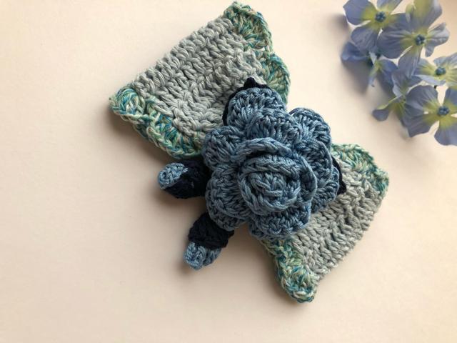 ハンドメイド  バレッタ 大きめ リボン メゾンドフルール好き < 女性ファッション  ハンドメイド  バレッタ 大きめ リボン メゾンドフルール好き < 女性ファッションの