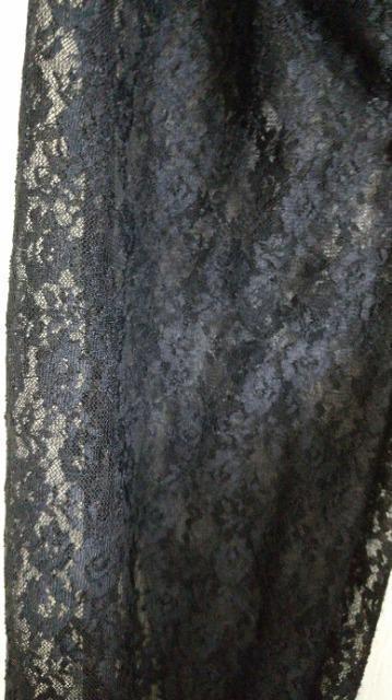 背面レース丸衿黒系ビスチェ風姫袖OP◆大きいサイズ/〜3L◆即決 < 女性ファッション 背面レース丸衿黒系ビスチェ風姫袖OP◆大きいサイズ/〜3L◆即決 < 女性ファッションの