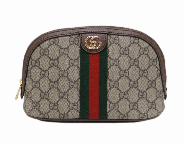 グッチ GGスプリーム ラージ コスメティックケース ベージュ×ブラウン 美品 送料無料 < ブランド グッチ GGスプリーム ラージ コスメティックケース ベージュ×ブラウン 美品 送料無料 < ブランドの