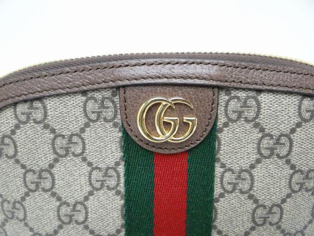 グッチ GGスプリーム ラージ コスメティックケース ベージュ×ブラウン 美品 送料無料 < ブランド グッチ GGスプリーム ラージ コスメティックケース ベージュ×ブラウン 美品 送料無料 < ブランドの