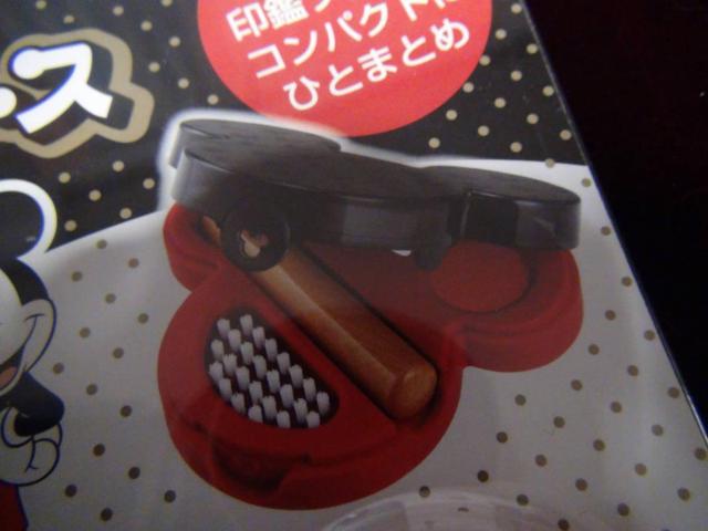 ミッキーマウスの印章ケース 新品未使用 2 !。 < インテリア/ライフ  ミッキーマウスの印章ケース 新品未使用 2 !。 < インテリア/ライフの