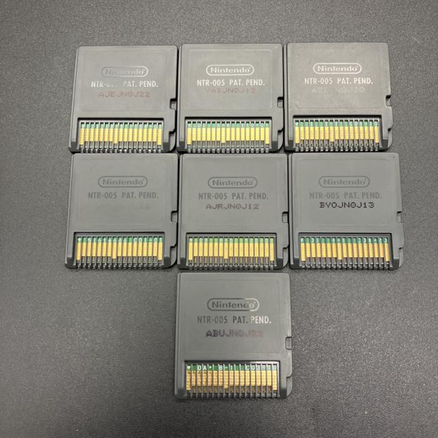 ���� Nintendo �C�V�� DS�\�t�g 7�Z�b�g �� �Q�[���{��/�\�t�g�� 