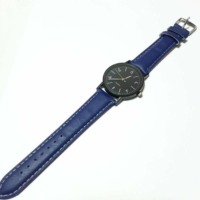 新品 腕時計 シンプル ベスト ビジネス 黒 ネイビー  < 女性アクセサリー/時計  新品 腕時計 シンプル ベスト ビジネス 黒 ネイビー  < 女性アクセサリー/時計の