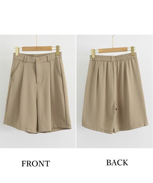 送料無料 新品 タックショートパンツ ハイウエスト 美脚 < 女性ファッション  送料無料 新品 タックショートパンツ ハイウエスト 美脚 < 女性ファッションの