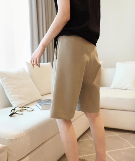 送料無料 新品 タックショートパンツ ハイウエスト 美脚 < 女性ファッション  送料無料 新品 タックショートパンツ ハイウエスト 美脚 < 女性ファッションの