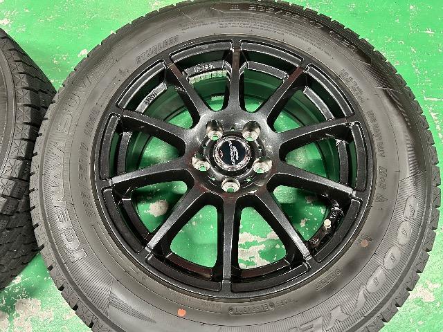 中古0182610)国産スタッドレスタイヤ4本グッドイヤーアイスナビSUV美品アルミホイールセット225/65R17送料無料 < 自動車/バイク 中古0182610)国産スタッドレスタイヤ4本グッドイヤーアイスナビSUV美品アルミホイールセット225/65R17送料無料 < 自動車/バイク