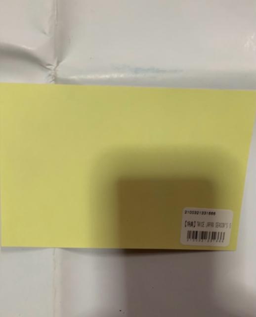 TWICE 公式ステッカー シーグリ2021 FC予約特典 < タレントグッズ TWICE 公式ステッカー シーグリ2021 FC予約特典 < タレントグッズの