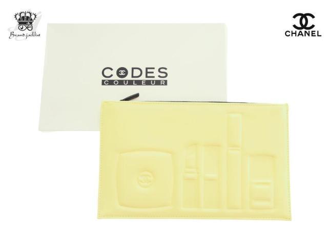 シャネル ノベルティ コスメポーチ COULEUR CODES カラーコード 2023 特別限定 オヴニー CHANEL【正規品】 < ブランド  シャネル ノベルティ コスメポーチ COULEUR CODES カラーコード 2023 特別限定 オヴニー CHANEL【正規品】  < ブランドの