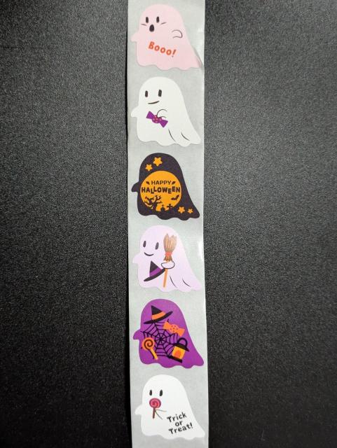 ハロウィン/おばけシール6枚/モバペイ < インテリア/ライフ  ハロウィン/おばけシール6枚/モバペイ  < インテリア/ライフの