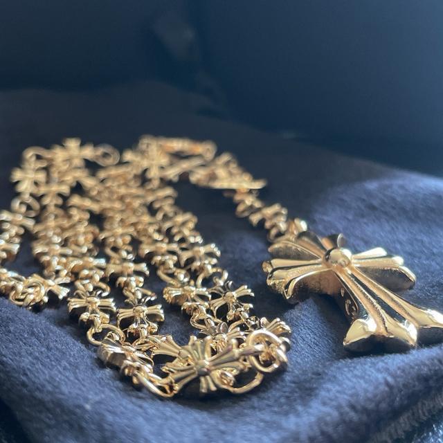 クロスチェーン クロス ch刻印 22K加工 ロザリオ ネックレス silver925 刻印入り < 男性アクセサリー/時計 クロスチェーン クロス ch刻印 22K加工 ロザリオ ネックレス silver925 刻印入り < 男性アクセサリー/時計の