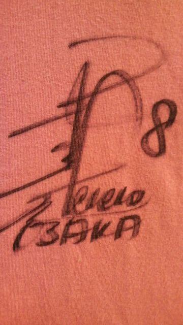 大久保嘉人・森島寛晃 直筆サイン Tシャツ < レジャー/スポーツ  大久保嘉人・森島寛晃 直筆サイン Tシャツ < レジャー/スポーツの