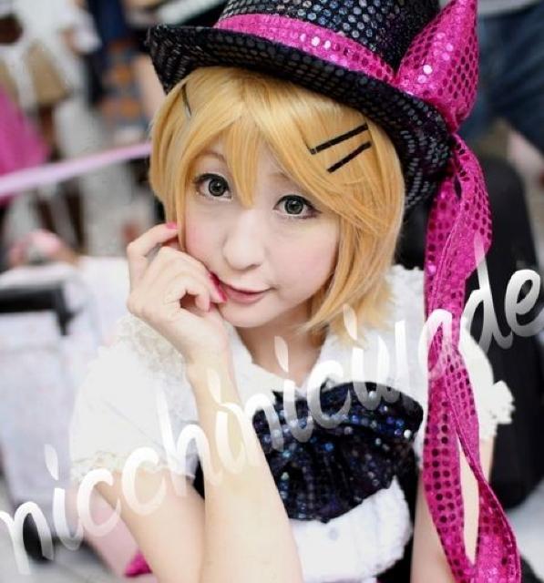 ◆イエローゴールド◆鏡音リン★ウィッグ★VOCALOID★おまけ < 女性ファッション  ◆イエローゴールド◆鏡音リン★ウィッグ★VOCALOID★おまけ  < 女性ファッションの