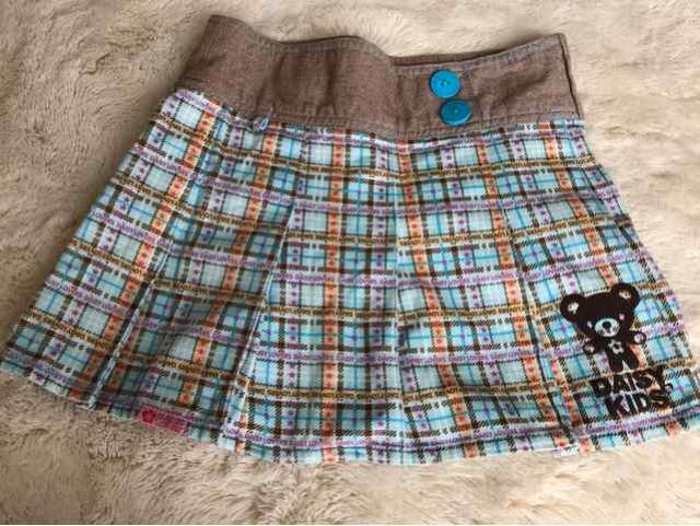 美品  DASIY  KIDS  ミニスカート 130センチ < ブランド  美品  DASIY  KIDS  ミニスカート 130センチ  < ブランドの