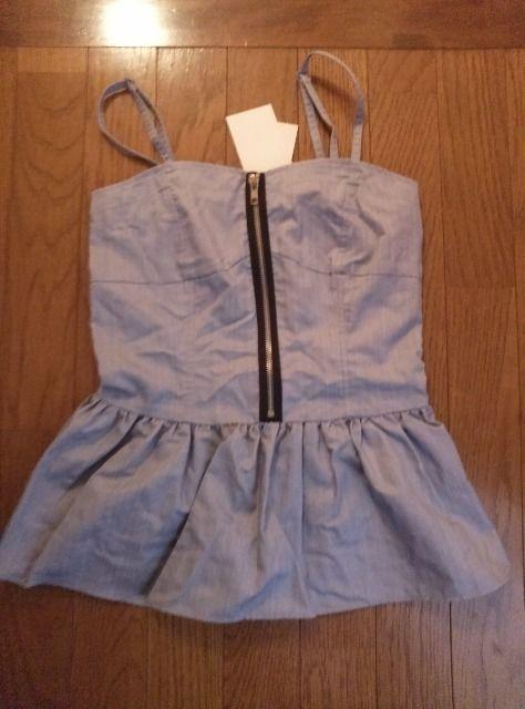 LOVEBOAT★デニムペプラムキャミソール < 女性ファッション  LOVEBOAT★デニムペプラムキャミソール  < 女性ファッションの