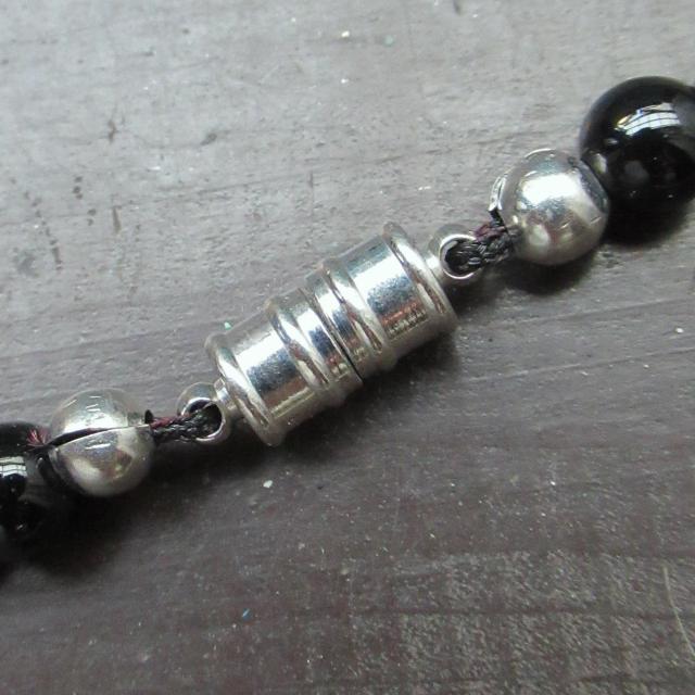 *四線虎牙天珠*オニキスxカーネリアンネックレス 天然石 パワーストーン < 女性アクセサリー/時計 *四線虎牙天珠*オニキスxカーネリアンネックレス 天然石 パワーストーン < 女性アクセサリー/時計の