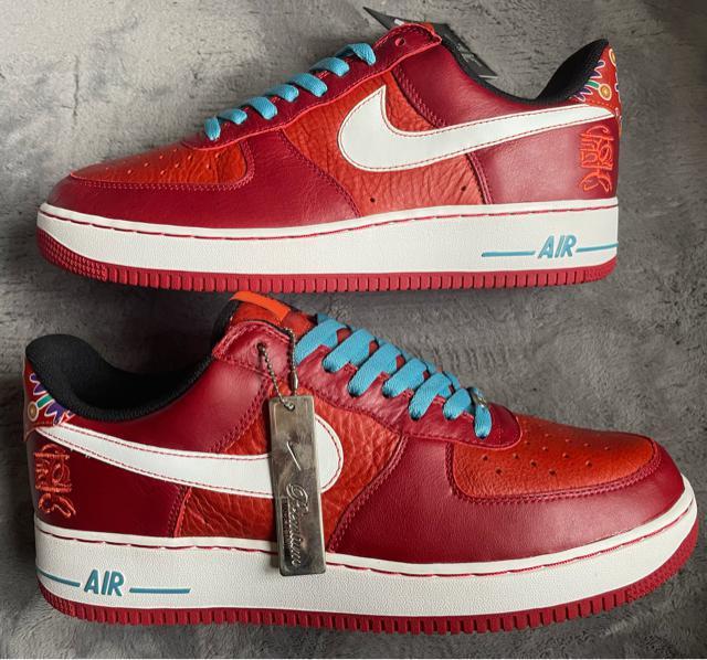 新品 NIKE AIR FORCE 1 PREMIUM "YEAR OF THE DOG" 309096-613プレミアム犬(戌) < ブランド  新品 NIKE AIR FORCE 1 PREMIUM "YEAR OF THE DOG" 309096-613プレミアム犬(戌) < ブランドの
