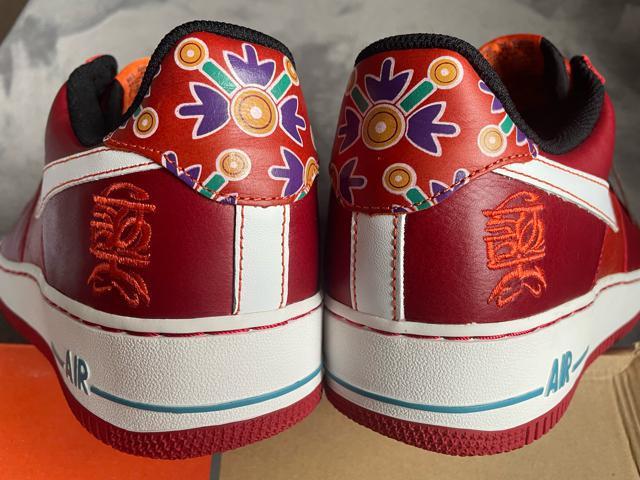 新品 NIKE AIR FORCE 1 PREMIUM "YEAR OF THE DOG" 309096-613プレミアム犬(戌) < ブランド  新品 NIKE AIR FORCE 1 PREMIUM "YEAR OF THE DOG" 309096-613プレミアム犬(戌) < ブランドの