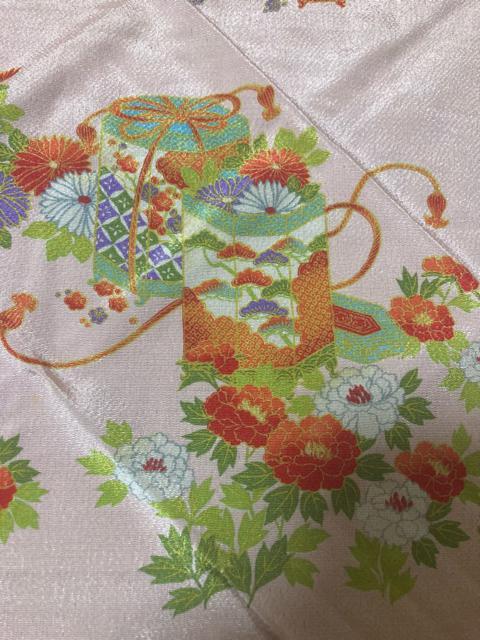 1508.未使用☆和花柄ふろしき☆丹後ちりめん < インテリア/ライフ  1508.未使用☆和花柄ふろしき☆丹後ちりめん < インテリア/ライフの