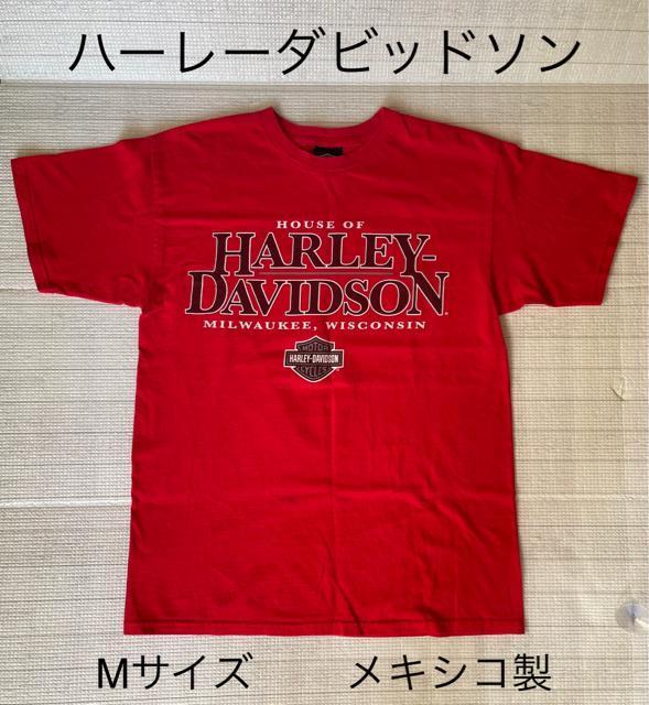 HARLEY-DAVIDSON ハーレーダビッドソン Tシャツ Mサイズ MADE IN MEXICO オフィシャル正規品 古着 < 男性ファッション  HARLEY-DAVIDSON ハーレーダビッドソン Tシャツ Mサイズ MADE IN MEXICO オフィシャル正規品 古着  < 男性ファッションの