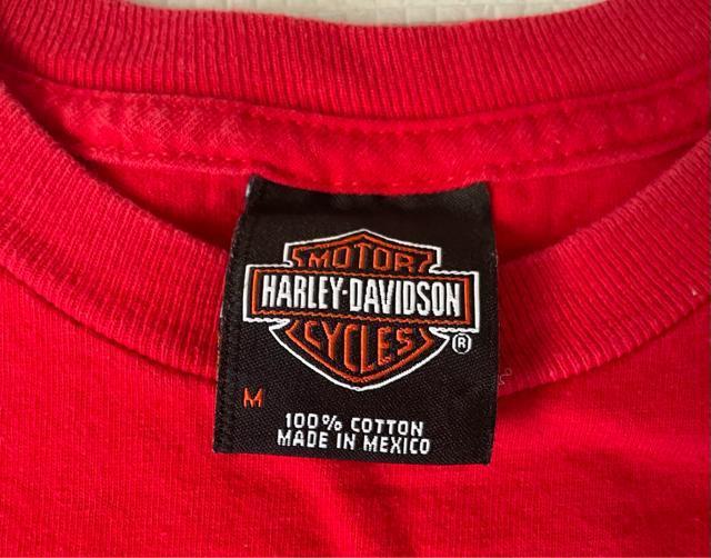 HARLEY-DAVIDSON ハーレーダビッドソン Tシャツ Mサイズ MADE IN MEXICO オフィシャル正規品 古着 < 男性ファッション  HARLEY-DAVIDSON ハーレーダビッドソン Tシャツ Mサイズ MADE IN MEXICO オフィシャル正規品 古着 < 男性ファッションの