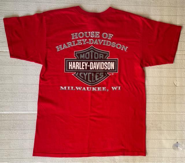 HARLEY-DAVIDSON ハーレーダビッドソン Tシャツ Mサイズ MADE IN MEXICO オフィシャル正規品 古着 < 男性ファッション  HARLEY-DAVIDSON ハーレーダビッドソン Tシャツ Mサイズ MADE IN MEXICO オフィシャル正規品 古着 < 男性ファッションの