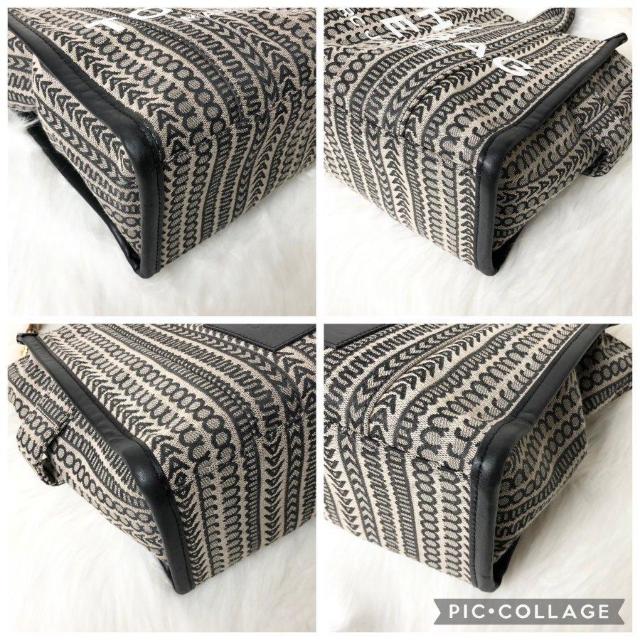 【極美品】マークジェイコブス トートバッグ ショルダーバッグ 2way モノグラム ジャカード ミディアム < ブランド  【極美品】マークジェイコブス トートバッグ ショルダーバッグ 2way モノグラム ジャカード ミディアム < ブランドの