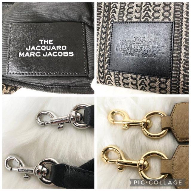 【極美品】マークジェイコブス トートバッグ ショルダーバッグ 2way モノグラム ジャカード ミディアム < ブランド  【極美品】マークジェイコブス トートバッグ ショルダーバッグ 2way モノグラム ジャカード ミディアム < ブランドの